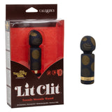 California Exotics - Naughty Bits Lit Clit Teenie Weenie Mini Wand Massager (Black) CE1952 CherryAffairs