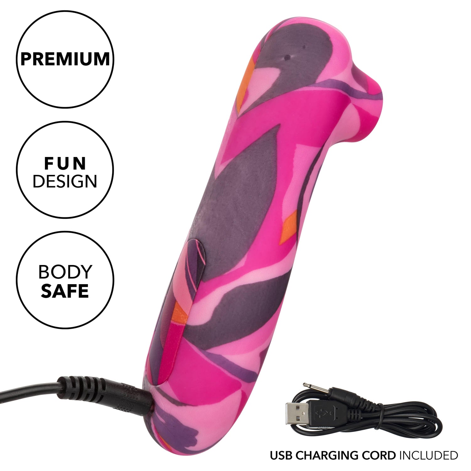 California Exotics - Naughty Bits Suck Buddy Playful Massager Clitoral Air Stimulator (Multi Colour) CE1982 CherryAffairs