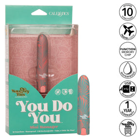 California Exotics - Naughty Bits You Do You Mini Massager Bullet Vibrator (Multi Colour) CE1981 CherryAffairs