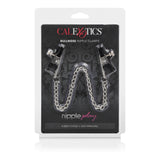 California Exotics - Nipple Play Bull Nose Nipple Clamps (Silver) CE1644 CherryAffairs