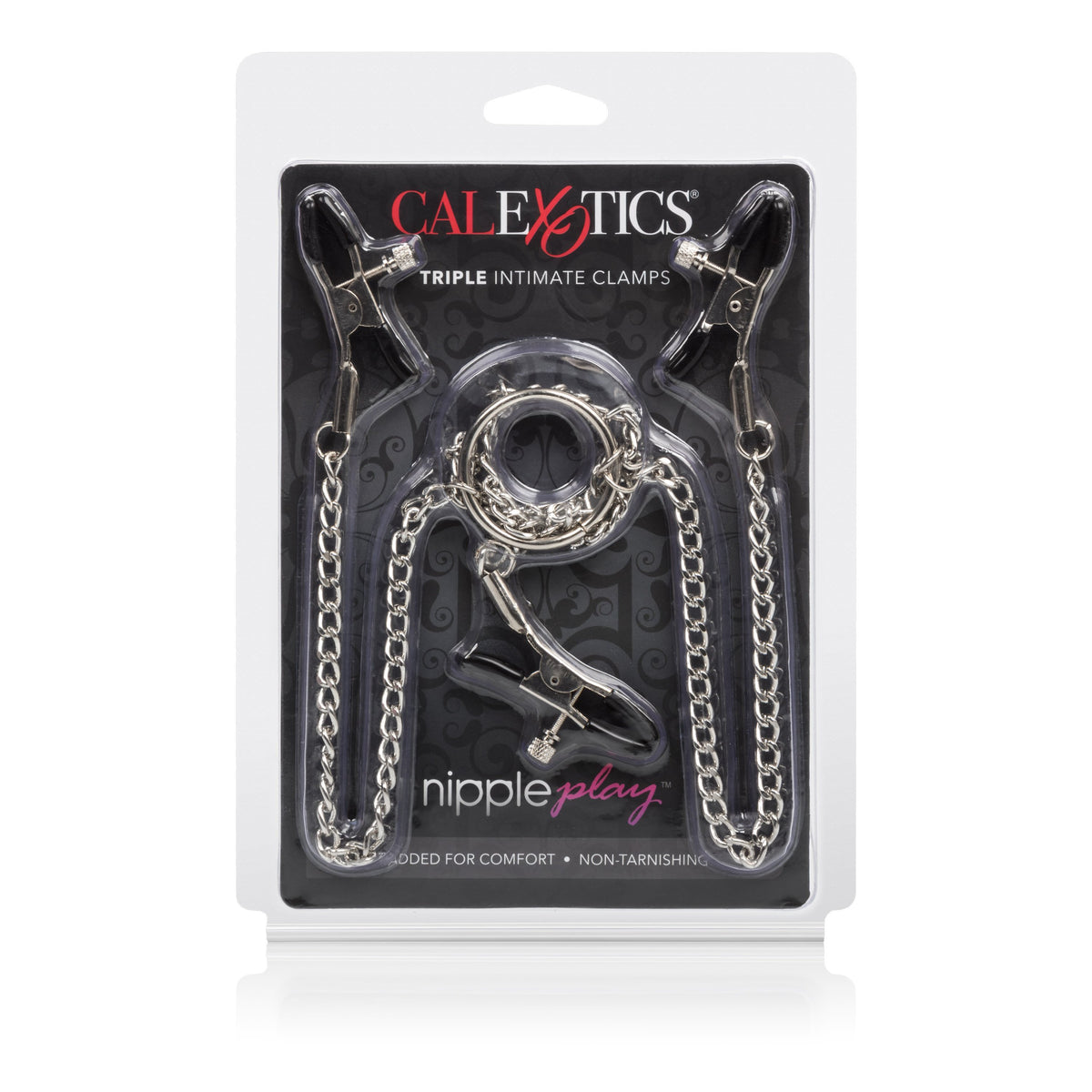 California Exotics - Nipple Play Triple Intimate Clamps (Silver) CE1593 CherryAffairs