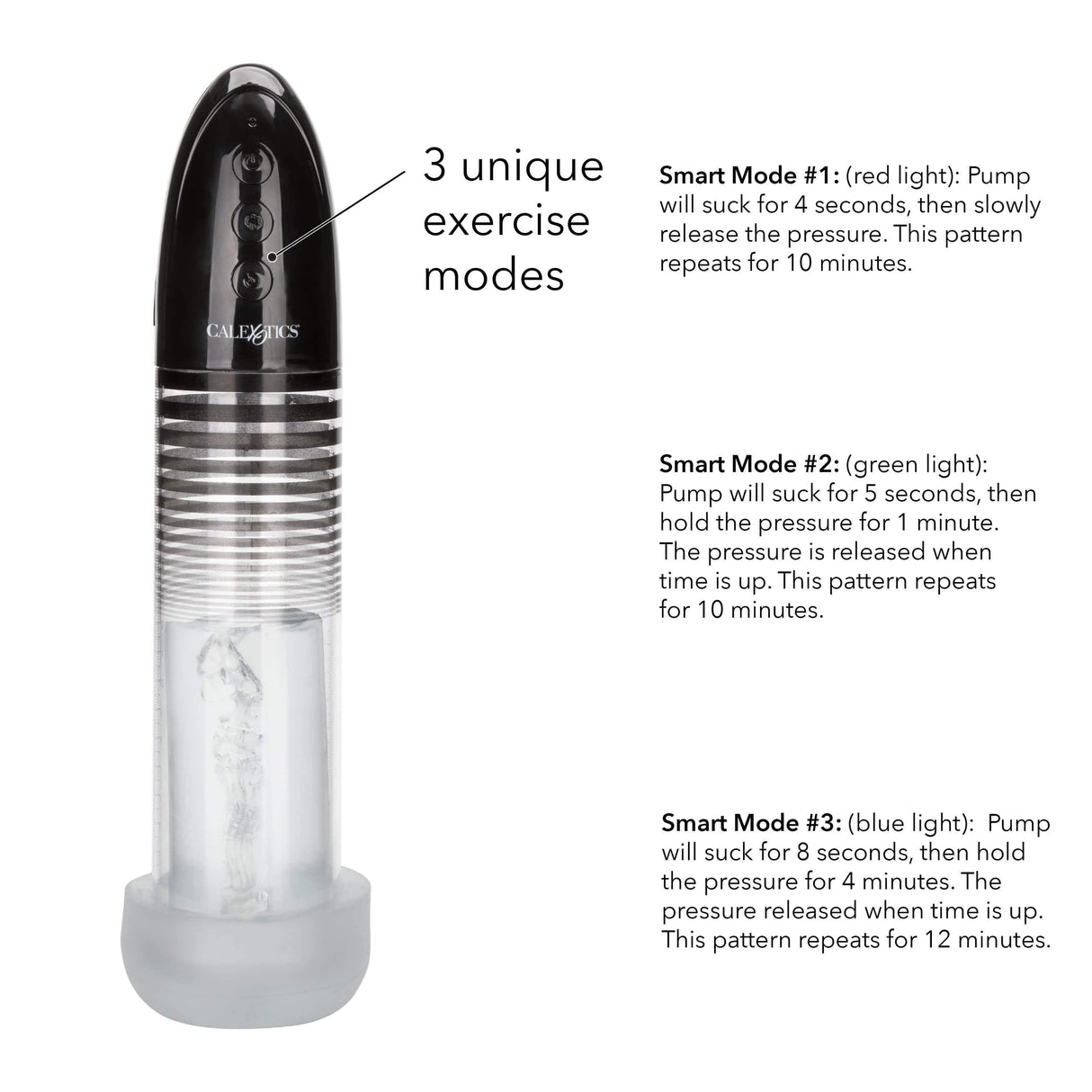 California Exotics - Optimum Series Executive Automatic Smart Pump (Black) CE1788 CherryAffairs