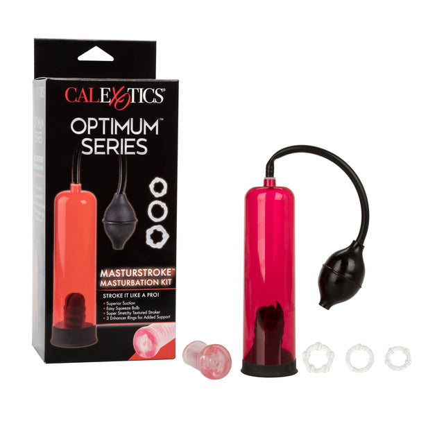 California Exotics - Optimum Series Masturstroke Masturbation Kit (Red) CE1942 CherryAffairs