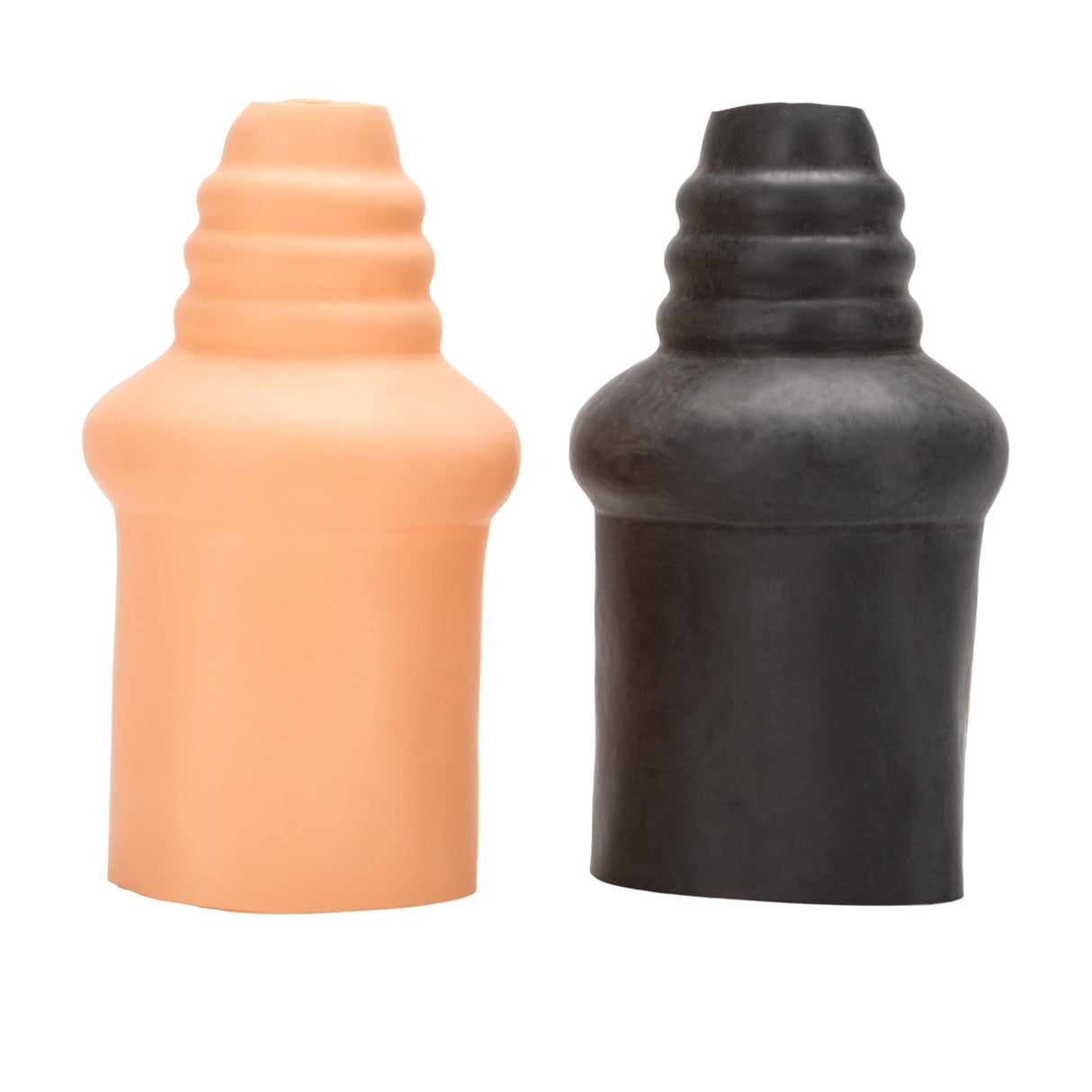 California Exotics - Optimum Series Universal Replacement Pump Sleeves (Beige/Black) CE1899 CherryAffairs