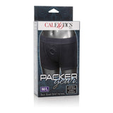 California Exotics - Packer Gear Black Boxer Brief Strap On Harness CE1658 CherryAffairs