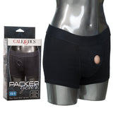 California Exotics - Packer Gear Black Boxer Brief Strap On Harness CherryAffairs