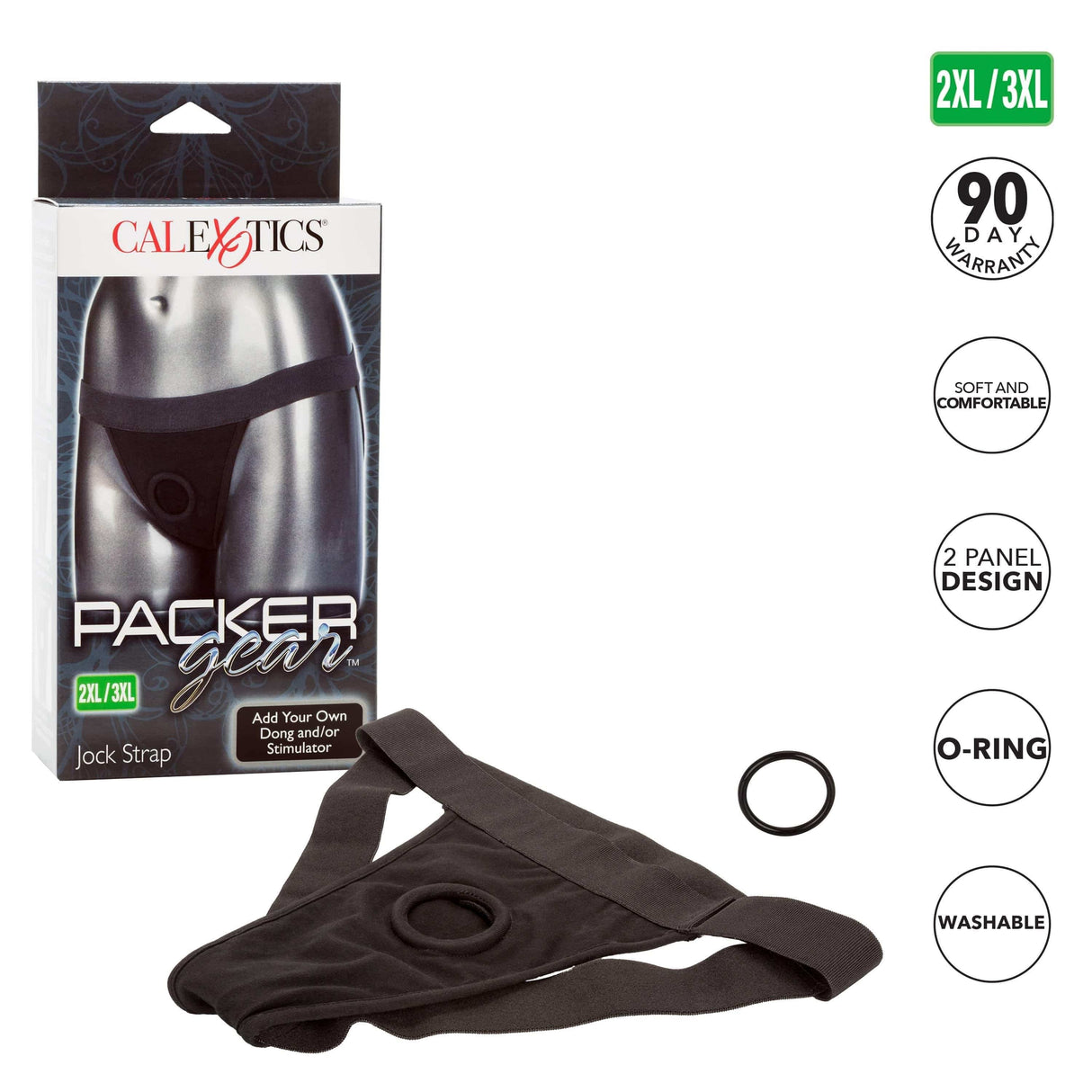 California Exotics - Packer Gear Jock Strap On Harness    Strap On w/o Dildo