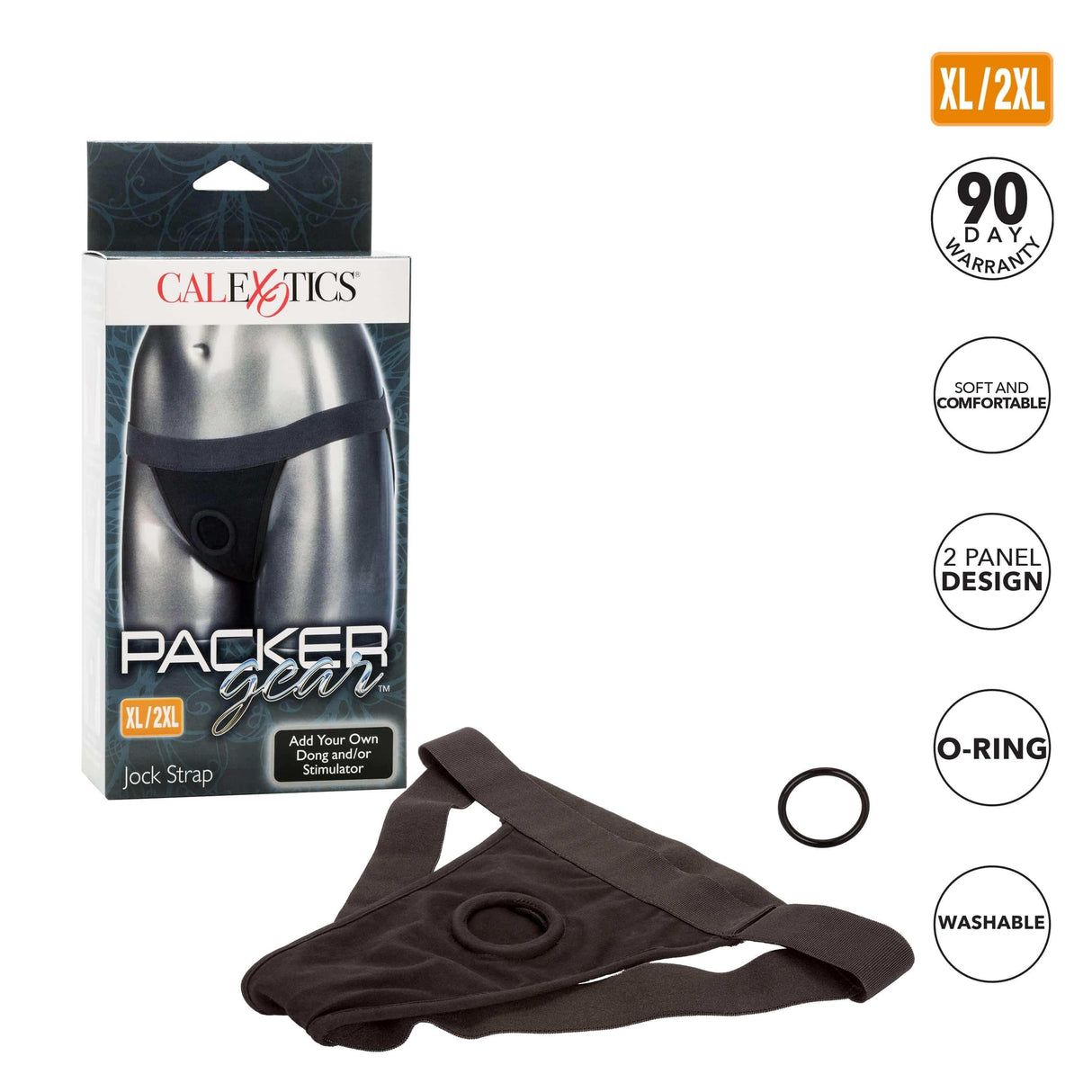 California Exotics - Packer Gear Jock Strap On Harness    Strap On w/o Dildo