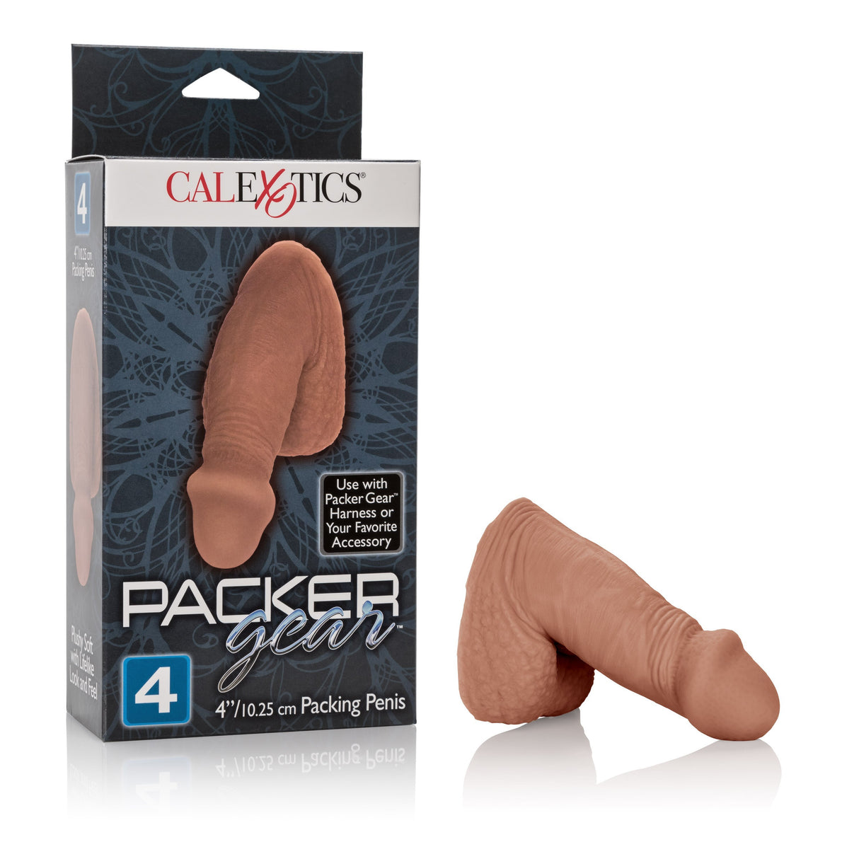 California Exotics - Packer Gear Packing Penis 4" (Brown) CE1568 CherryAffairs