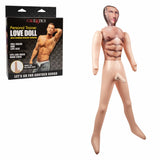 California Exotics - Personal Trainer Inflatable Love Doll Masturbator Dildo 5.5" (Beige) CE1976 CherryAffairs