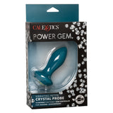 California Exotics - Power Gem Vibrating Petite Crystal Probe Anal Plug CE1923 CherryAffairs