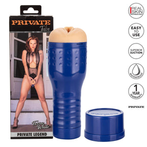 California Exotics - Private Tube Tarra White Private Legend Pussy Masturbator (Blue) CE1754 CherryAffairs