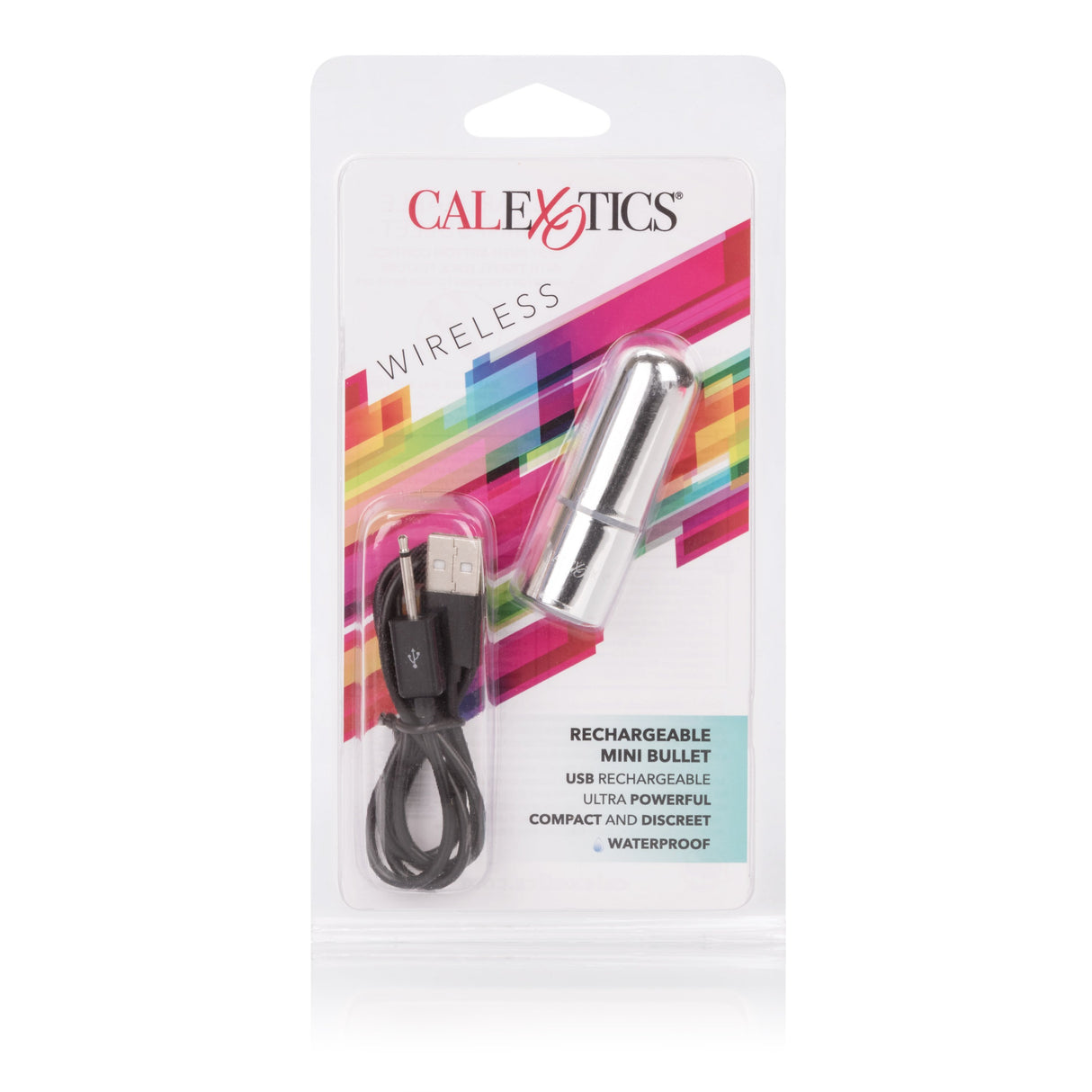 California Exotics - Rechargeable Mini Bullet (Silver) CE1423 CherryAffairs