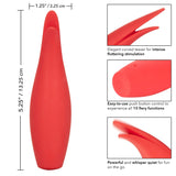 California Exotics - Red Hot Sizzle Clit Massager (Red) CE1689 CherryAffairs
