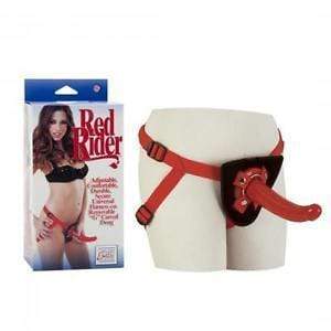 California Exotics - Red Rider Adjustable Strap On 7" CE1143 CherryAffairs