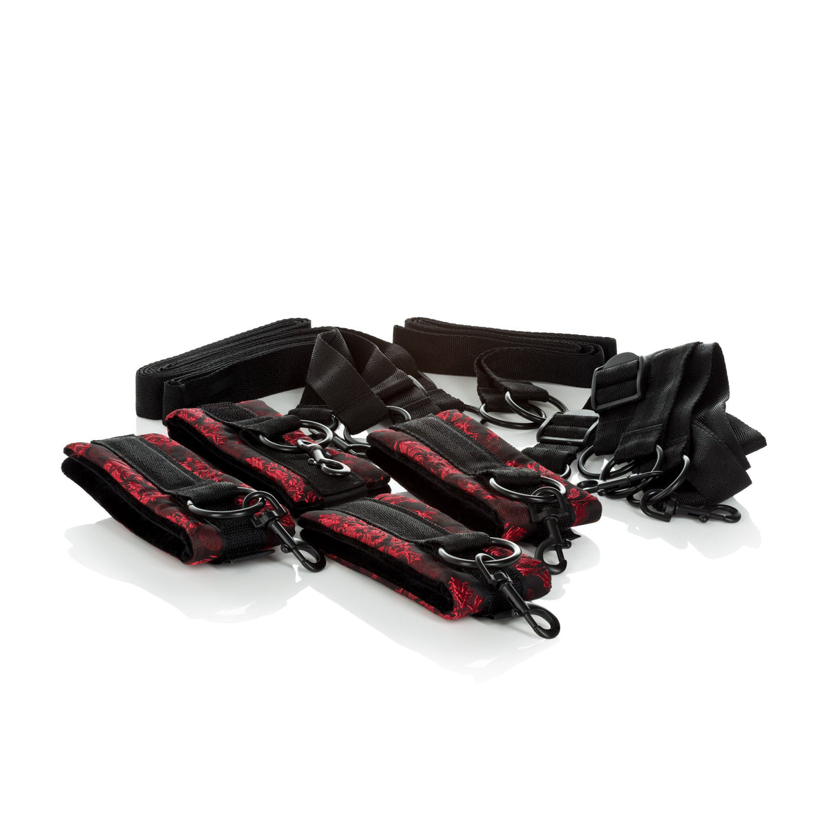 California Exotics - Scandal Bed Restraints (Red) CE1588 CherryAffairs