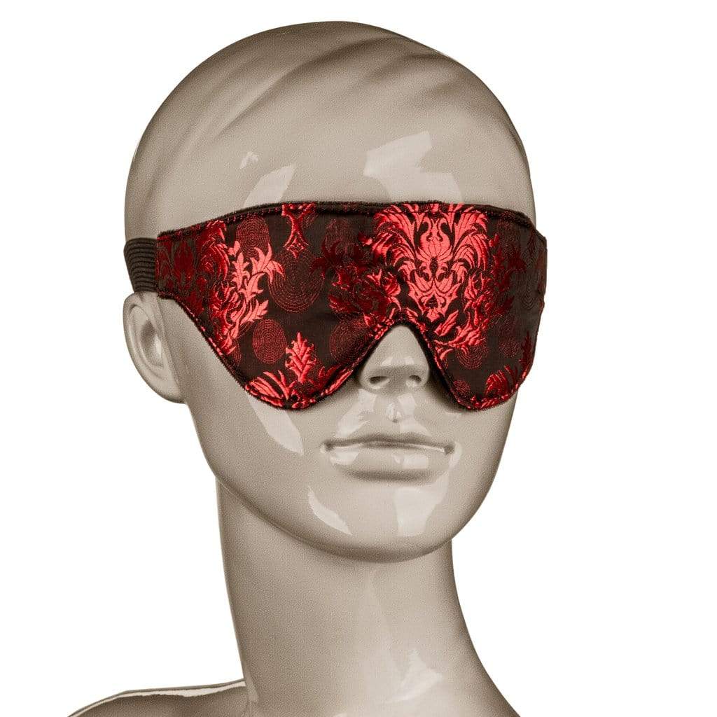 California Exotics - Scandal Blackout Eye Mask (Red) CE1743 CherryAffairs