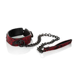 California Exotics - Scandal Collar with Leash (Red) CE1631 CherryAffairs