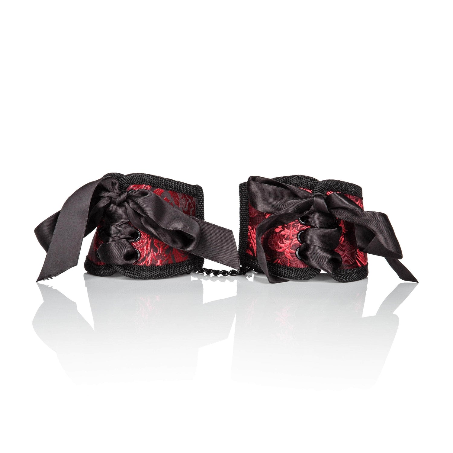 California Exotics - Scandal Corset Cuffs (Red) CE1633 CherryAffairs