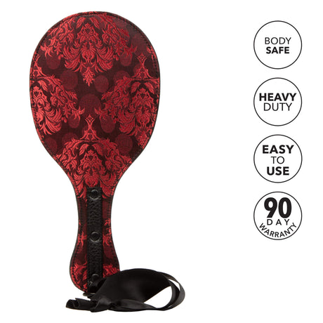 California Exotics - Scandal Round Double Paddle (Red) CE1733 CherryAffairs