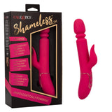 California Exotics - Shameless Slim Charmer Rabbit Vibrator (Pink)    Rabbit Dildo (Vibration) Rechargeable