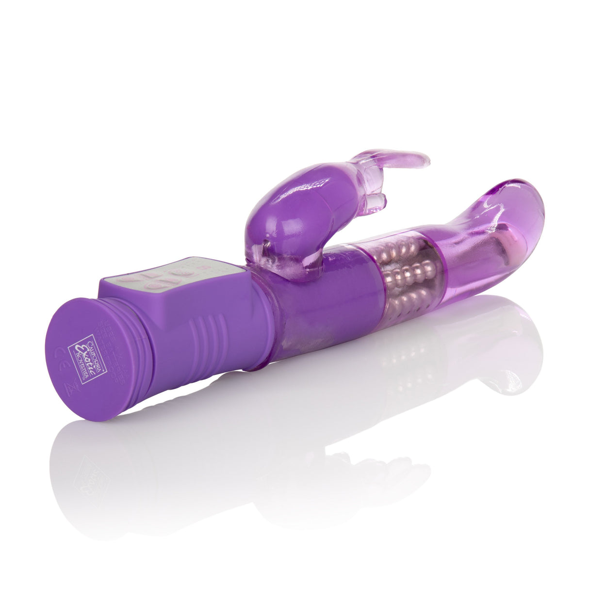 California Exotics - Shane's World Jack Rabbit G Vibrator (Purple) CE1525 CherryAffairs