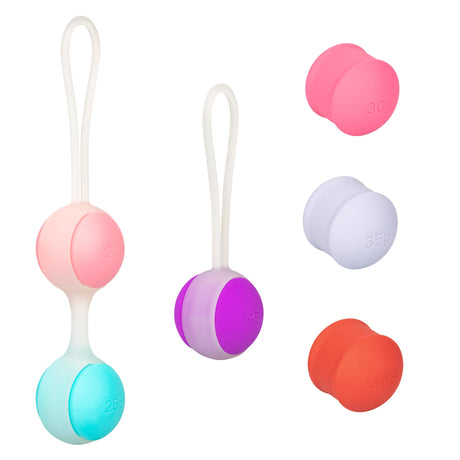 California Exotics - Sheology Interchangeable Weighted Kegel Set (Multi Colour) CE1868 CherryAffairs