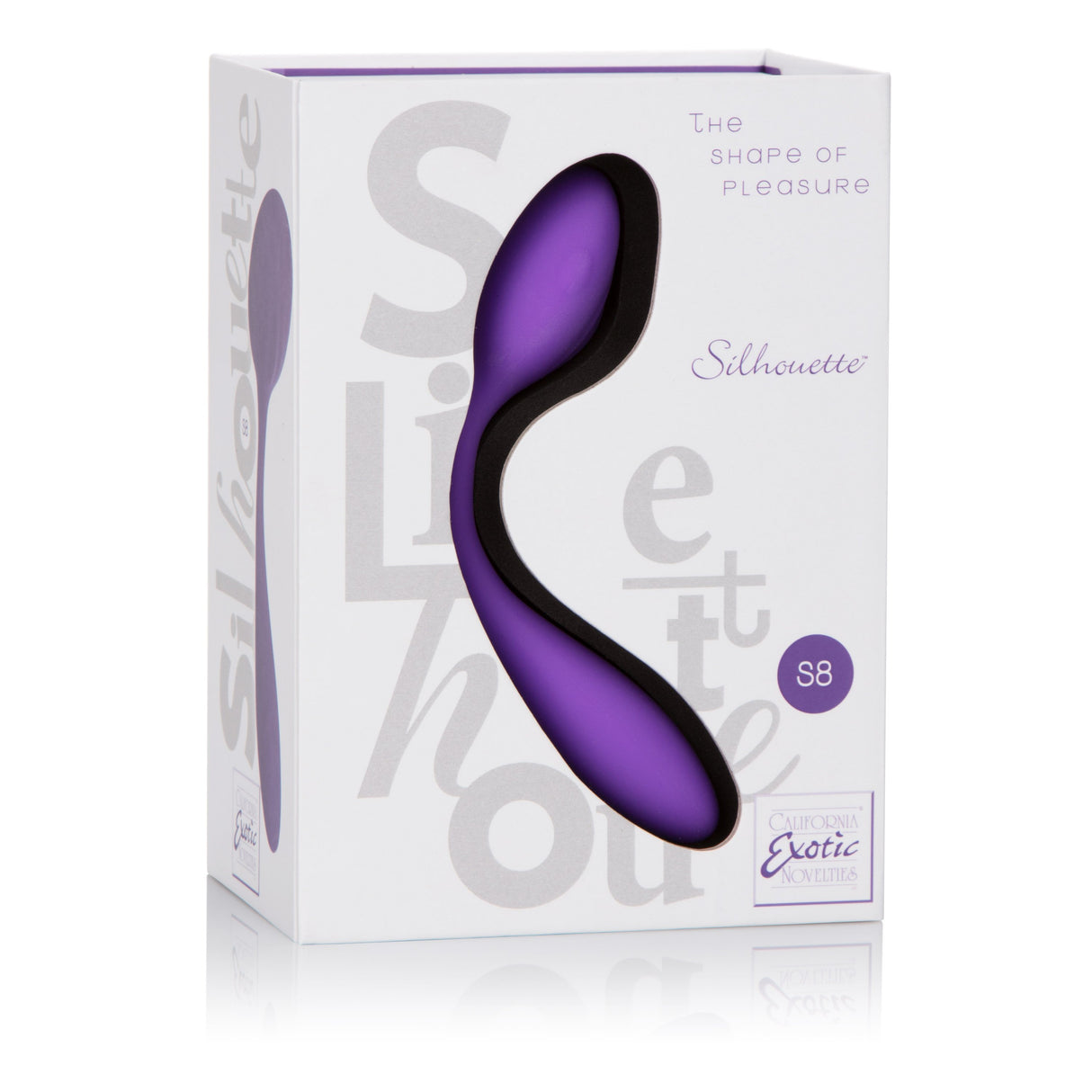 California Exotics - Silhouette S8 Rechargeable G Spot Vibrator (Purple) CE1531 CherryAffairs