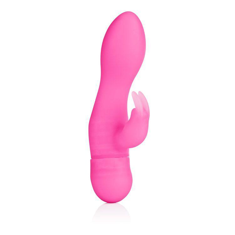 California Exotics - Silicone One Touch Jack Rabbit Vibrator (Pink) CE1335 CherryAffairs