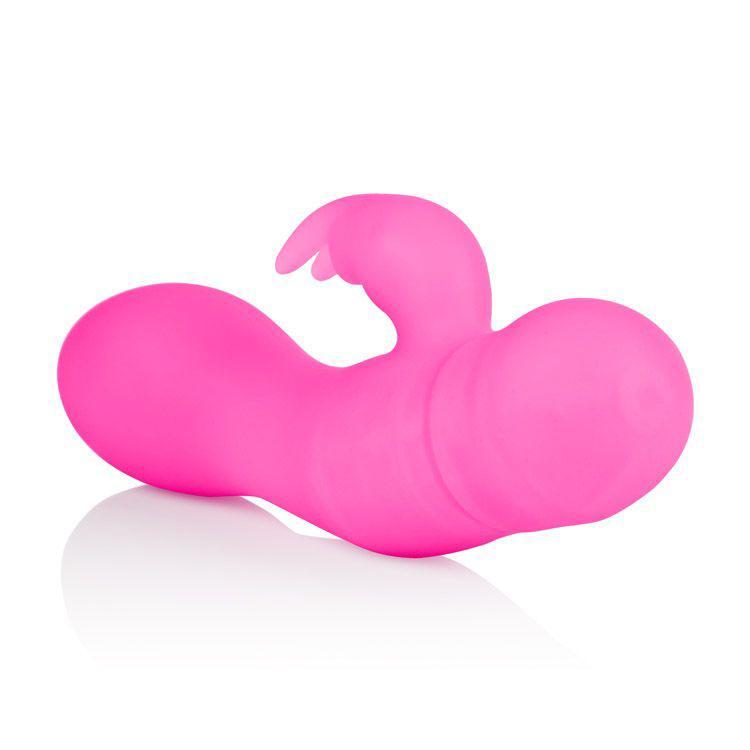 California Exotics - Silicone One Touch Jack Rabbit Vibrator (Pink) CE1335 CherryAffairs