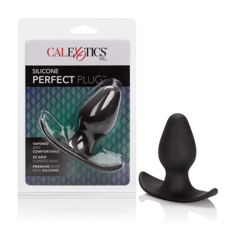California Exotics - Silicone Perfect Butt Plug (Black) CE1621 CherryAffairs