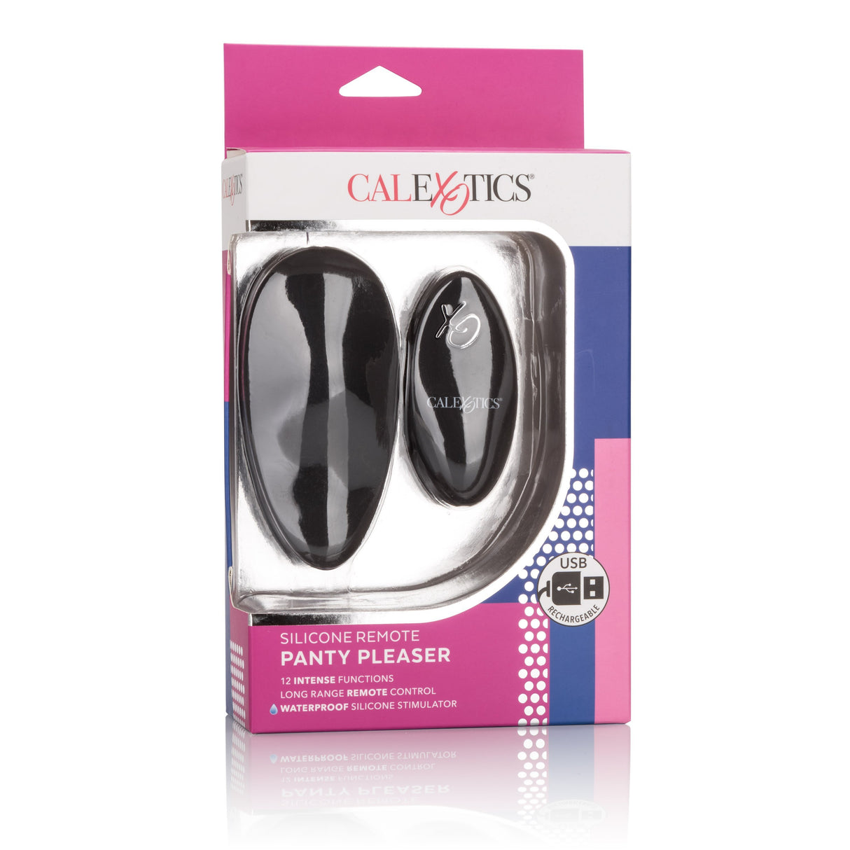 California Exotics - Silicone Remote Panty Pleaser Vibrator (Black) CE1534 CherryAffairs