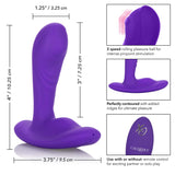 California Exotics - Silicone Remote Pinpoint Pleaser Prostate Massager (Purple) CE1636 CherryAffairs