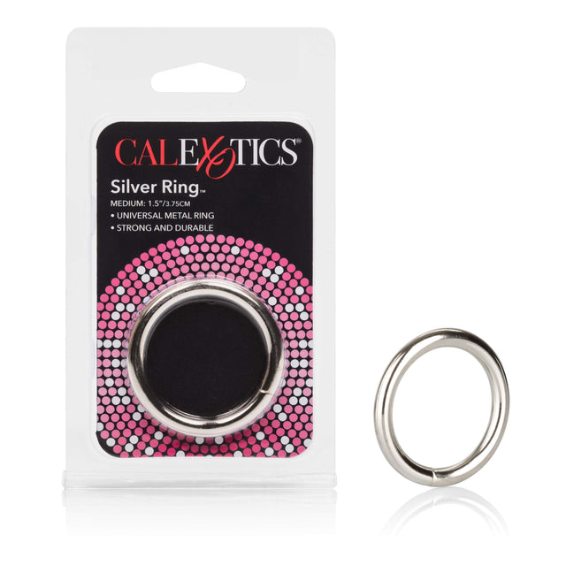California Exotics - Silver Metal Cock Ring CE1643 CherryAffairs