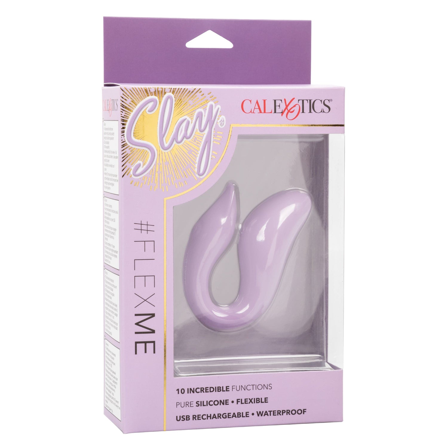 California Exotics - Slay FlexMe Flexible Vibrator (Purple) CE1960 CherryAffairs