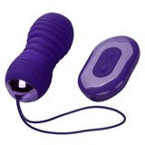 California Exotics - Slay ThrustMe Remote Control Thrusting Egg Massager (Purple) CE1938 CherryAffairs