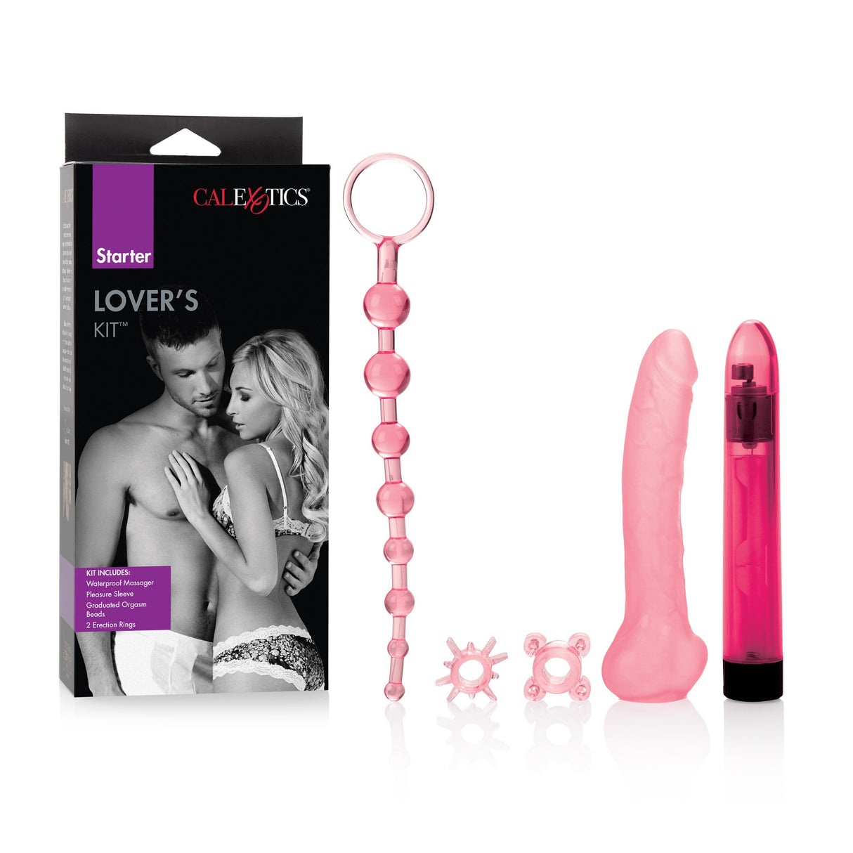 California Exotics - Starter Lover's Couple Kit (Pink) CE1582 CherryAffairs