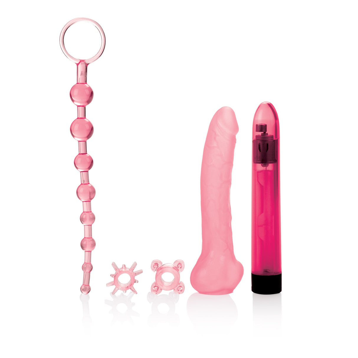 California Exotics - Starter Lover's Couple Kit (Pink) CE1582 CherryAffairs