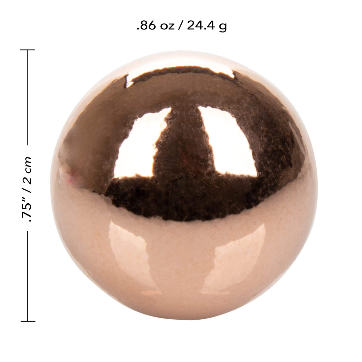 California Exotics - Steel Climax Weighted  Kegel Balls (Gold) CE1798 CherryAffairs
