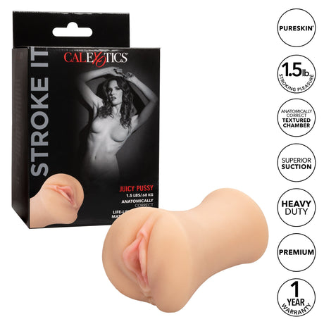 California Exotics - Stroke It Juicy Pussy Masturbator CherryAffairs