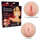 California Exotics - The Girl Next Door Inflatable Love Doll Masturbator (Beige) CE1974 CherryAffairs