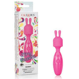 California Exotics - Tiny Teasers Rechargeable Bunny Wand Massager (Pink) CE1264 CherryAffairs
