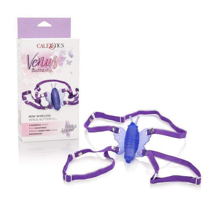 California Exotics - Venus Butterfly Mini Wireless Clit Massager (Purple) CE1267 CherryAffairs