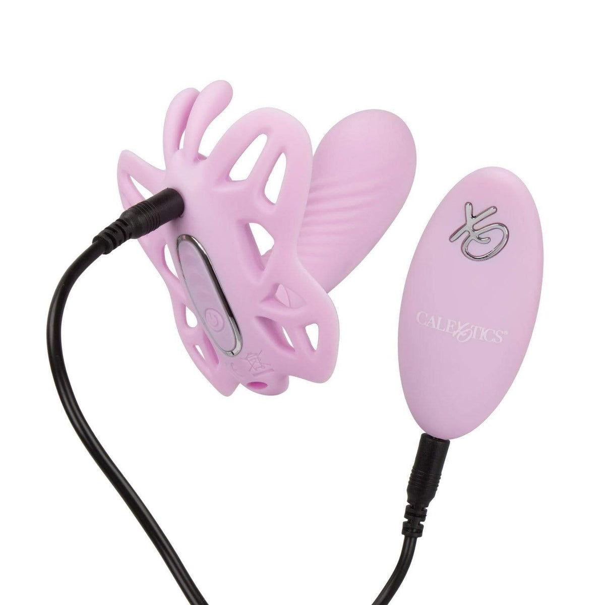 California Exotics - Venus Butterfly Silicone Remote Venus G Spot Vibrator (Pink)    Remote Control Dildo w/o Suction Cup (Vibration) Rechargeable