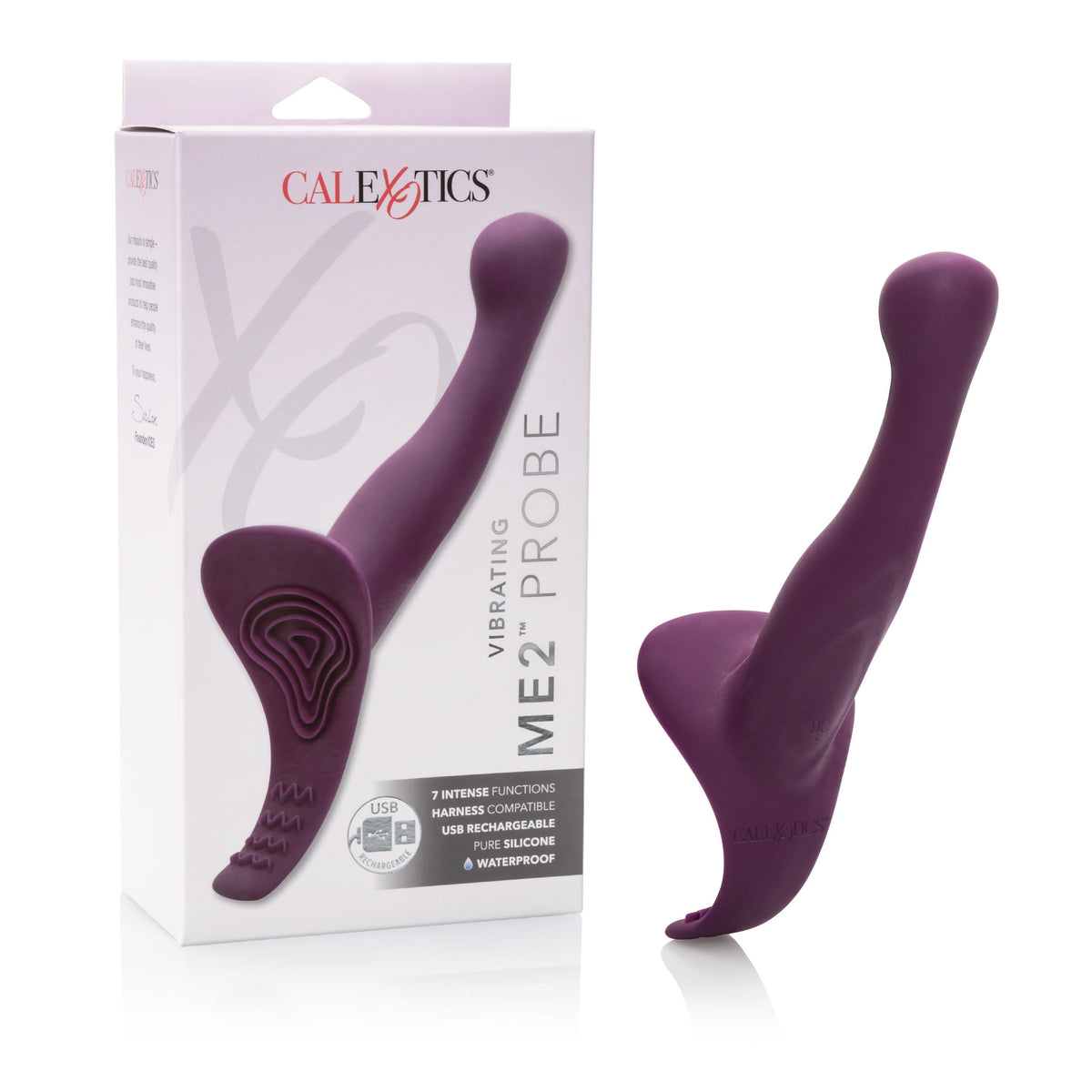 California Exotics - Vibrating ME2 Vibrating Probe Prostate Massager (Purple) CE1545 CherryAffairs