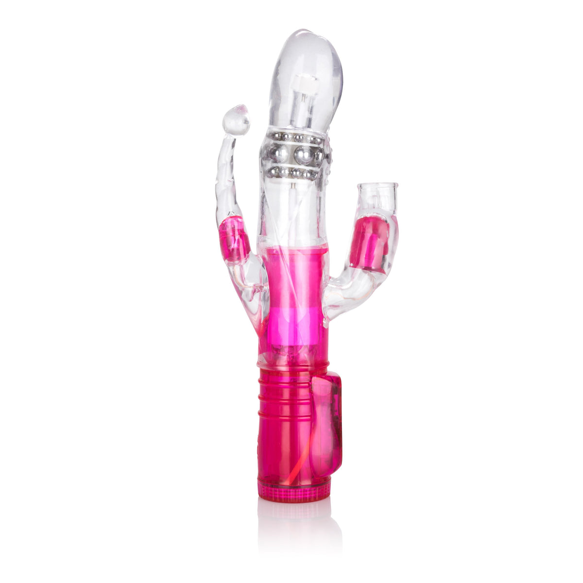 California Exotics - Wild Orgasm Rabbit Vibrator (Pink) CE1548 CherryAffairs
