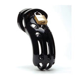 CBX - The Curve 3 3/4" Curved Cock Cage and Lock Chastity Set CBX1011 CherryAffairs