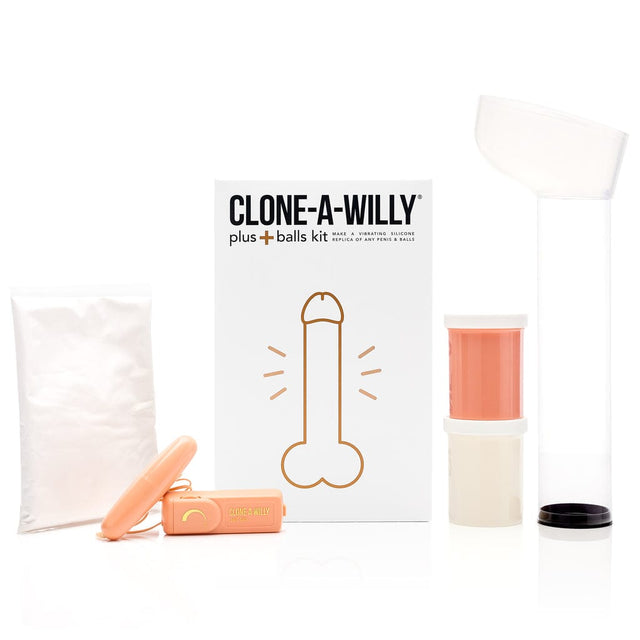 Clone A Willy - Vibrating Penis plus Balls DIY Dildo Clone Molding Kit    Clone Dildo (Vibration) Non Rechargeable