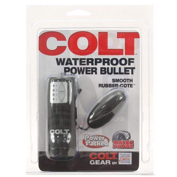 Colt - Remote Control Waterproof Power Bullet Vibrator (Black)    Wired Remote Control Egg (Vibration) Non Rechargeable