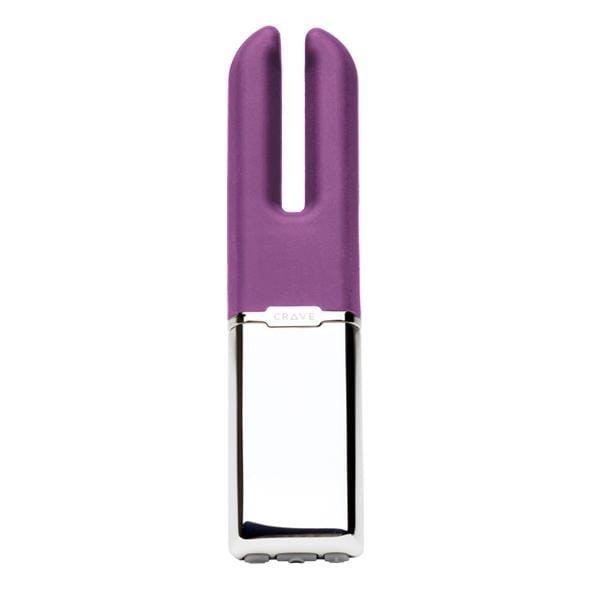 Crave - Duet Classic Vibrator  Purple 857443003361 Discreet Toys